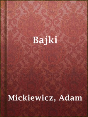 cover image of Bajki